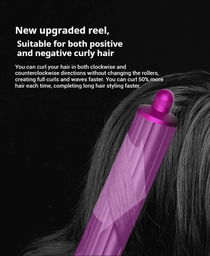 Hair Styler Nozzle for Dyson Airwrap HS01/HS05 & Sencicimen X9 – Multi Hair Curler & Smoothing Brush Attachment