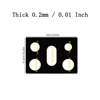 Gas Stove Protector Mats – 1/4/6/8PCS Cooker Liner for Kitchen Stovetop Cleaning