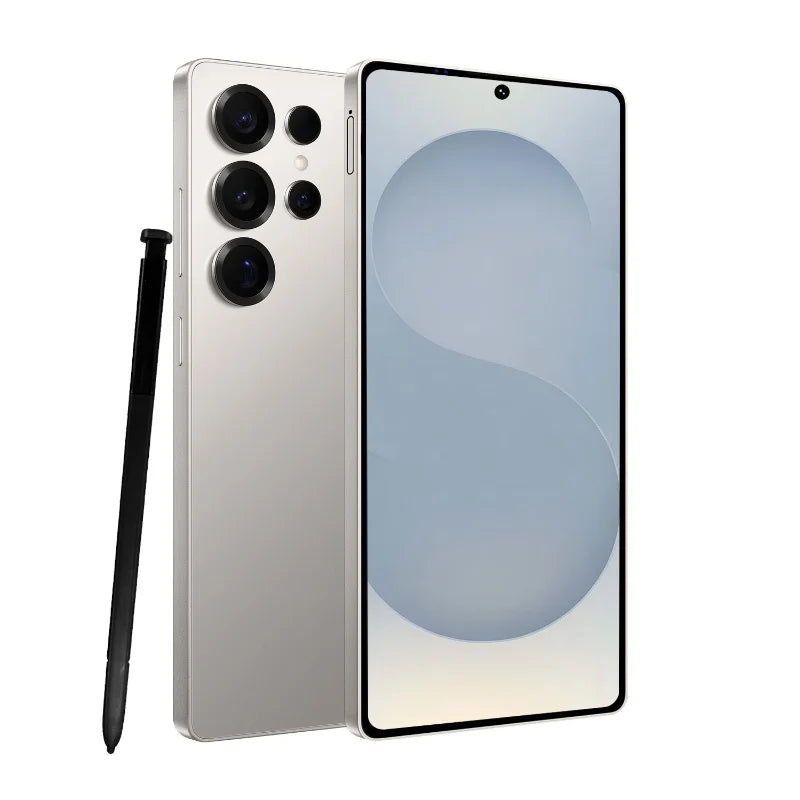 Global Vision S25 Ultra 5G Smartphone – Android 12, 8GB RAM, 512GB ROM, 6.8" 1920x1080 HD, Dual 24+48MP Cameras, 4/5G Mobile Phone