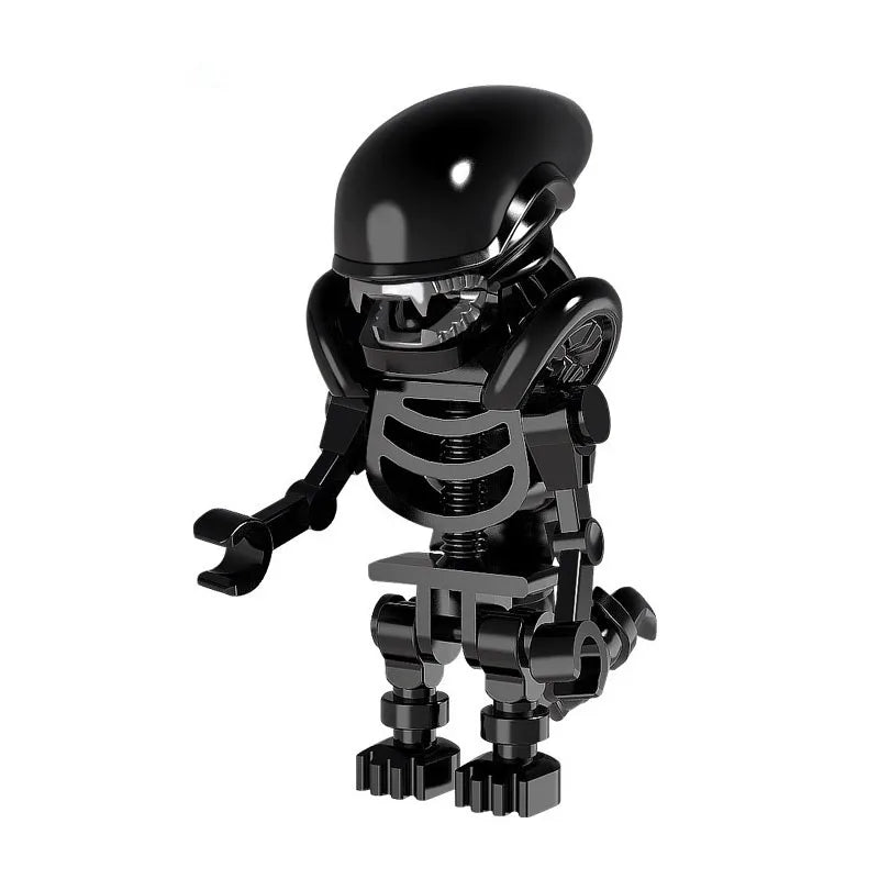 Terminator vs Predator & Alien Building Blocks – Robot War Action Figure Toy for Kids