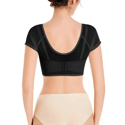 Breathable Sweat-Wicking Vest for Women – Slimming Mesh Cotton Underarm Pad, Sweat-Proof & Washable