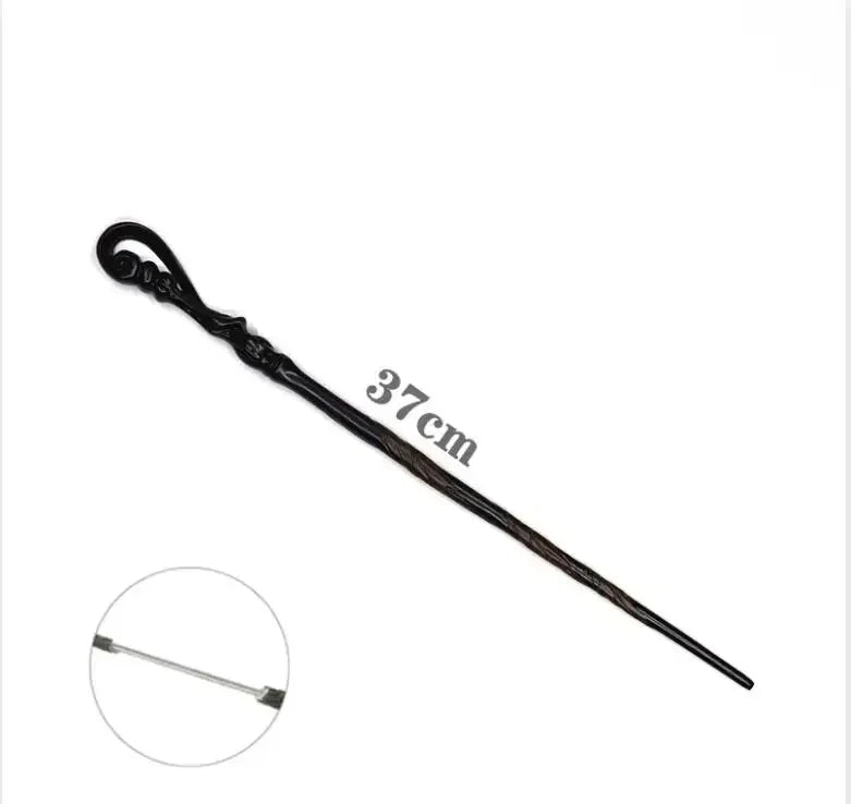 Anime Cosplay Magic Wand - Metal Core Fantasy Toy Prop & Wizard Decoration Accessory