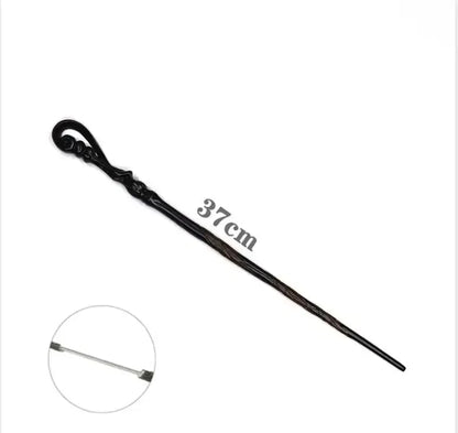 Anime Cosplay Magic Wand - Metal Core Fantasy Toy Prop & Wizard Decoration Accessory