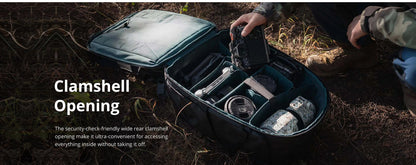 PGYTECH OneMo 2 Camera Backpack – Waterproof Shoulder Bag for Canon, Fuji Cameras & 16" Laptop