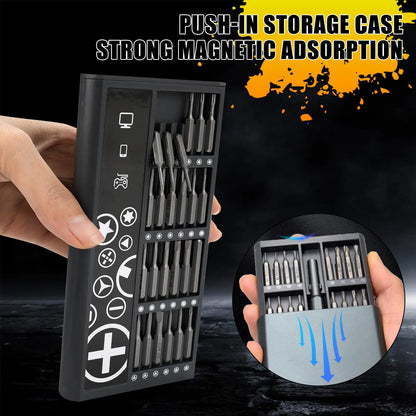 50-in-1 Precision Screwdriver Set – Magnetic Repair Tools for iPhone, Glasses, Watches, Game Consoles & Cameras