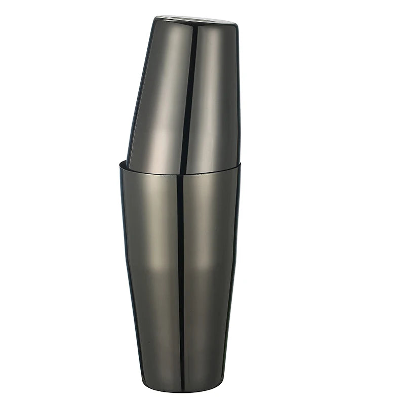 800ml Boston Cocktail Shaker Set – Stainless Steel Martini Bar Mixing Tin for Flair Cocktails