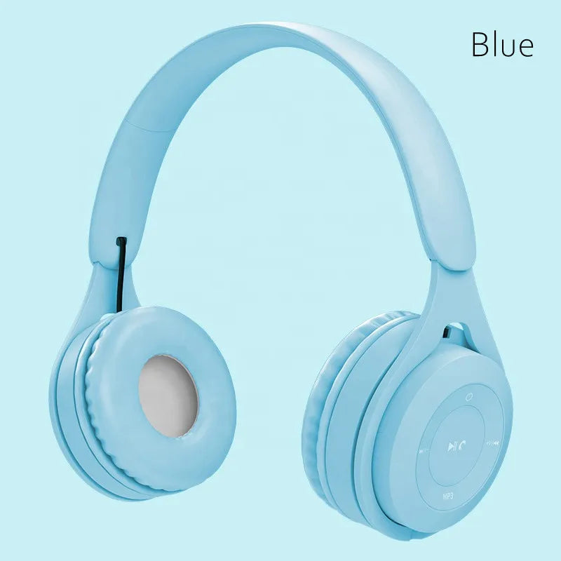 Y08 Wireless Bluetooth Headphones - Stereo Gaming Headset with Mic for Mobile & Tablet