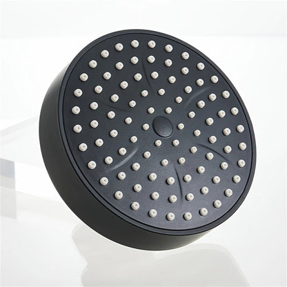4-Inch Black Bathroom Faucet Replacement Part – Compact Decorative Shower Head Accessory