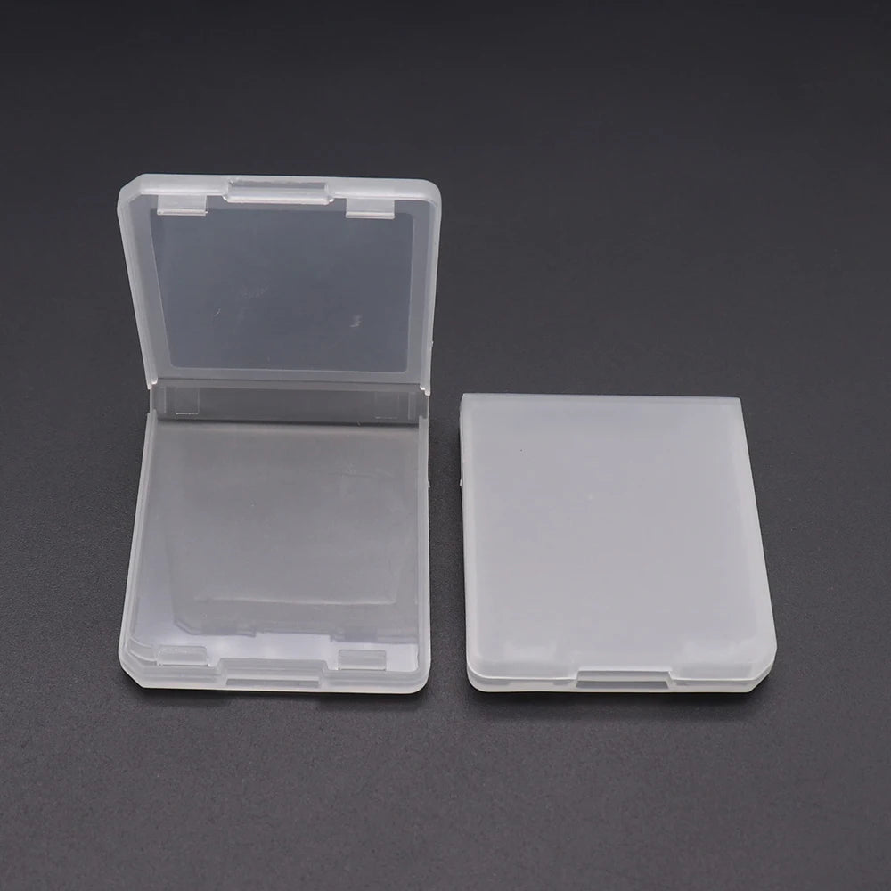 Clear Plastic Game Cartridge Cases - Dustproof Storage Boxes for Nintendo New 3DS, New 3DS LL, NDS & DSi