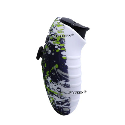 IVYUEEN Water Transfer Printing Silicone Protective Skin for PS5 DualSense Edge Controller