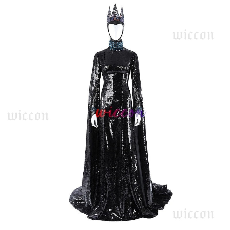 Florian Cartoon Prince Cosplay Costume — Women’s & Kids Cloak Suits for Halloween Evil Queen Theme
