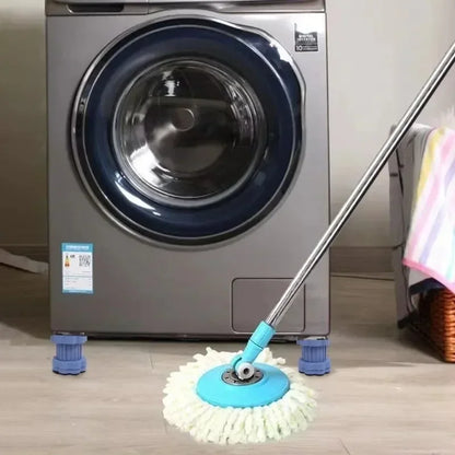 4PCS Universal Adjustable Washing Machine & Refrigerator Foot Pads – Anti-Vibration Non-Slip Stabilizer