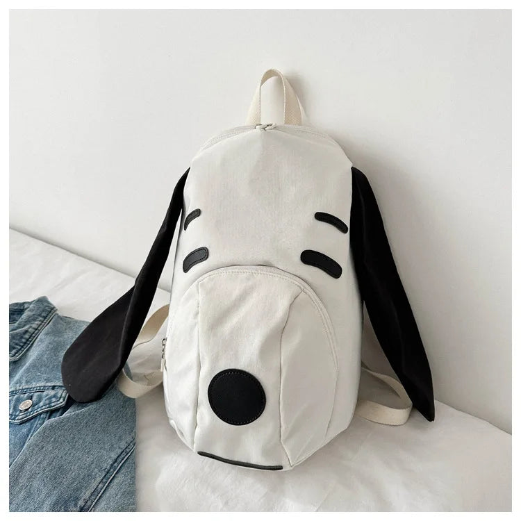 Cute Anime Snoopy Backpack — Large Capacity Oxford Cloth Student Travel Casual Bag