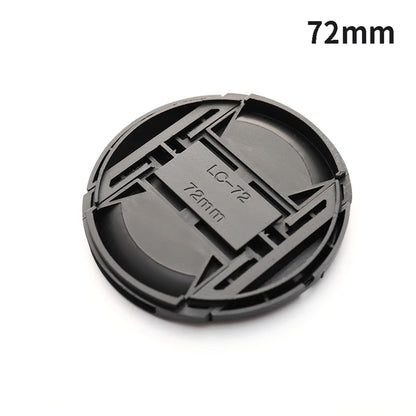 High-Quality Camera Lens Cap – Snap-On Front Lens Caps in 40.5mm, 49mm, 52mm, 55mm, 58mm, 62mm, 67mm, 72mm, 77mm, 82mm