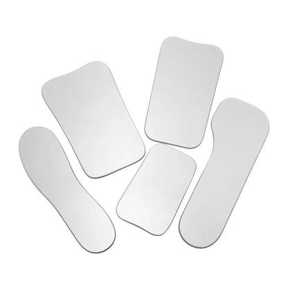 PIORPOY 5Pcs/Set Dental Orthodontic Mirror – Double-Sided Intraoral Photo Reflectors, Dental Tools for Dentistry