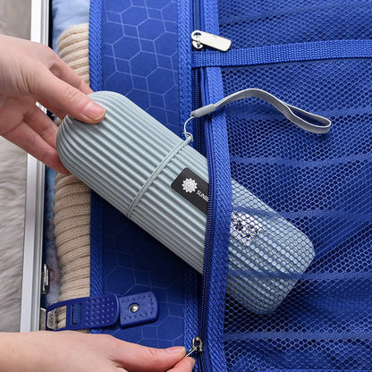 Portable Toothbrush and Toothpaste Holder Case - Travel, Camping, Outdoor, Hotel and Bathroom Use