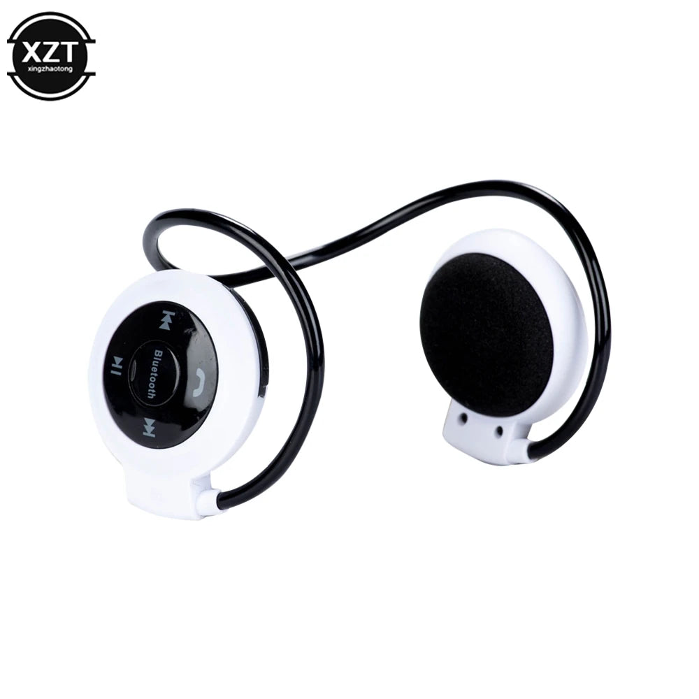 Sport Bluetooth Wireless Headphones - Stereo MP3 Player with FM Radio, Micro SD Slot & Hands-Free Mic