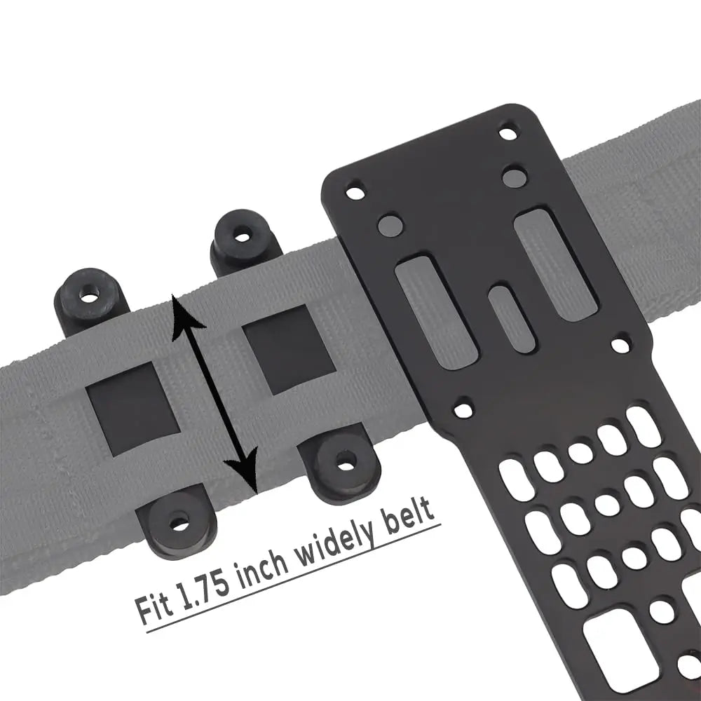 Adjustable Drop Leg Holster Adapter - Metal Modular Tactical Mount Platform for QLS Airsoft Gear