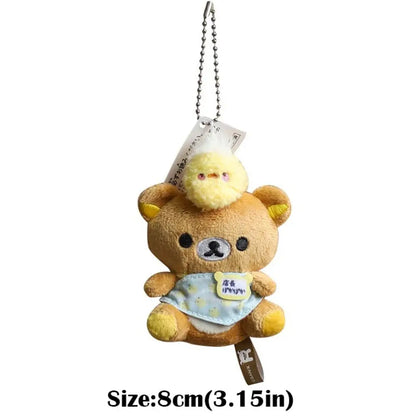 20th Anniversary Gluttonous Bear Plush Toy - Cute Anime Cartoon Baby Hug Pendant Gift