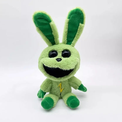 Smiling Animal Anime Plush Toy – Horror Cat Doll, Soft Cartoon Plush for Festival Decoration & Gift