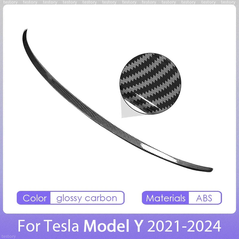 Tesla Spoiler Wing for Model Y & Model 3 Highland 2024 – ABS Rear Spoiler Accessory for Tesla 3/Y 2017–2024