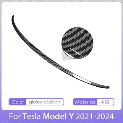Tesla Spoiler Wing for Model Y & Model 3 Highland 2024 – ABS Rear Spoiler Accessory for Tesla 3/Y 2017–2024