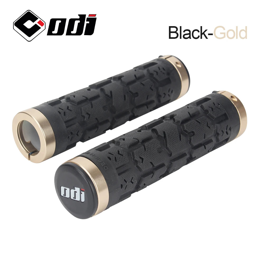 ODI RG01 Bicycle Handlebar Grips – Anti-Slip Lock-On Shock Absorbing MTB & Road Bike Grips