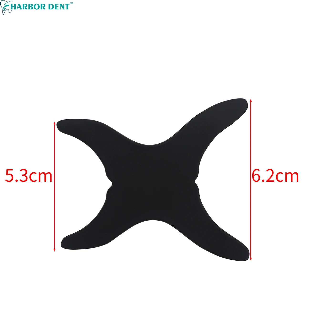 Autoclavable Dental Photo Contrast Plate – Black Background Oral Cheek & Palate Photography Tool for Dental Imaging