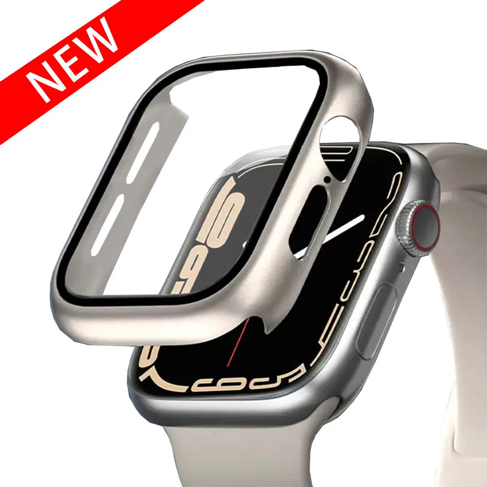 Apple Watch Protective Case - PC Bumper Screen Protector Cover for Series Ultra 2, 9, 8, 7, 6, SE 38mm-49mm
