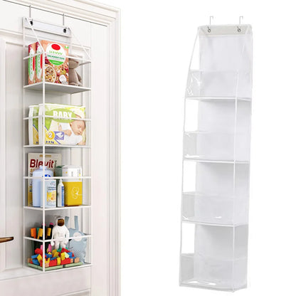 Multi-Functional Fabric Hanging Bag – Behind-the-Door Organizer with Multi-Layer Storage for Miscellaneous Items