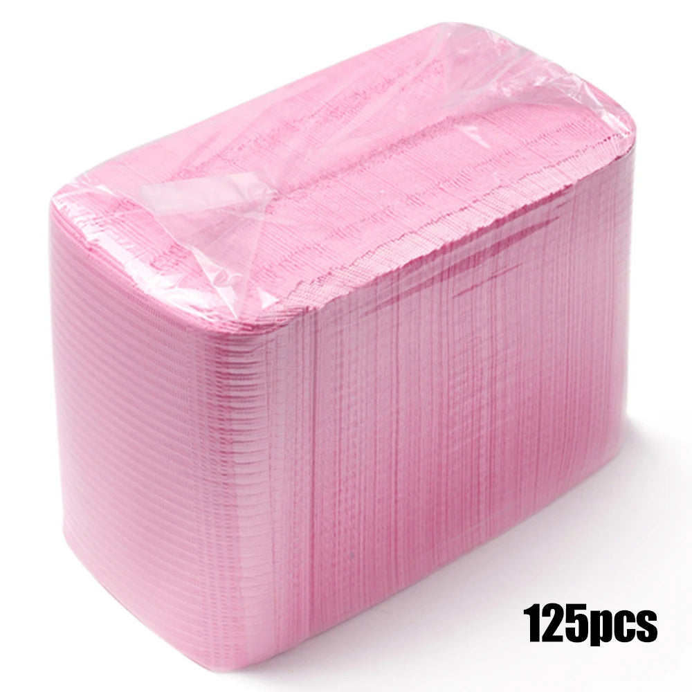 30/50/125PCS Disposable Tattoo & Nail Clean Pads – Waterproof Medical Paper Mats for Eyelash, Grafting & Beauty Tool Accessories