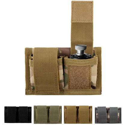 MOLLE Double Speed Loader Pouch - Universal Magazine Holder Belt Clip for Hunting Gear