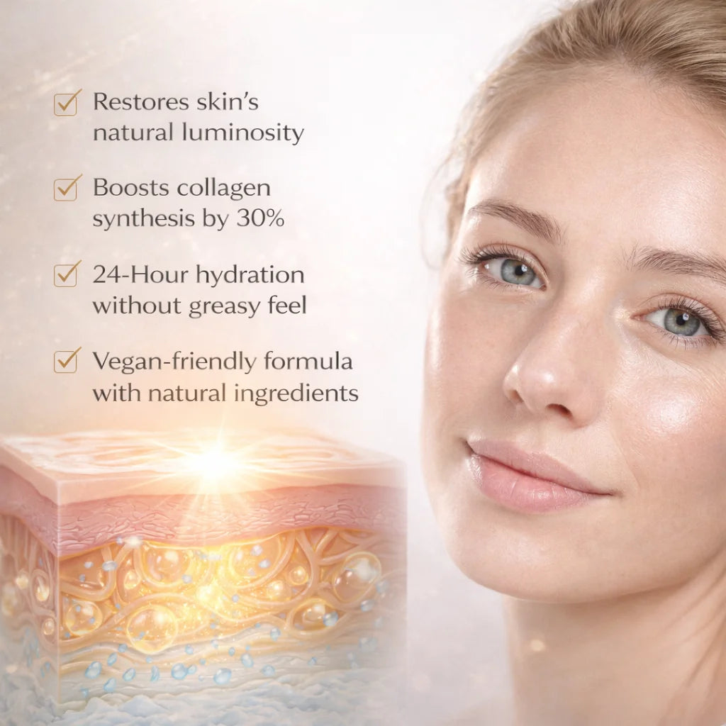 Copper Peptide GHK-Cu Beef Tallow Balm - Blue Balm with Manuka Honey & Vitamin E Face Moisturizer