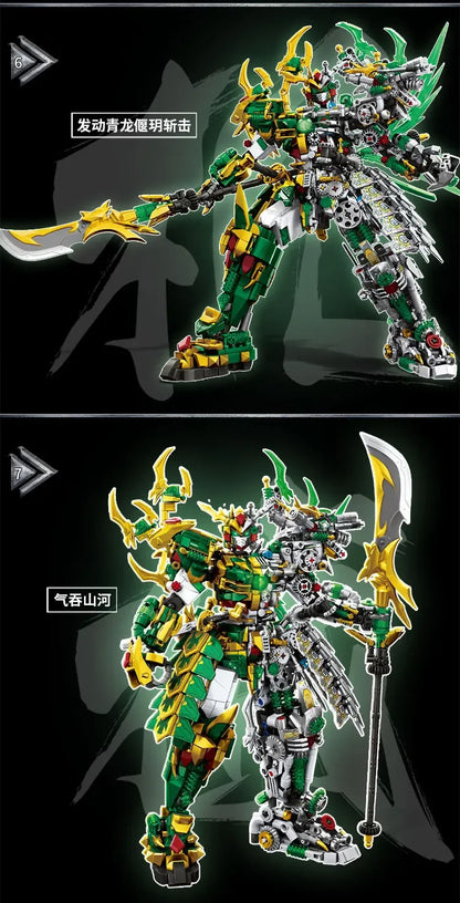 Mech WUKONG Monkey King Building Block Toy Set – ZHAOYUN Robot Hero DIY Bricks for Kids & Boys Gifts