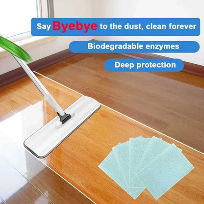 Floor Cleaner Tablets — Water-Soluble Sterilizing Sheets for Bathroom & Kitchen, Fragrant Deodorant & Dirt Removal