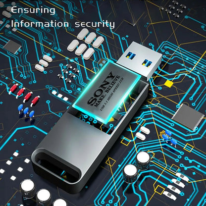 SONY High-Speed PenDrive – 2TB, 1TB, 512GB, 256GB USB Flash Drive for Xiaomi Phones, Portable Metal USB Stick