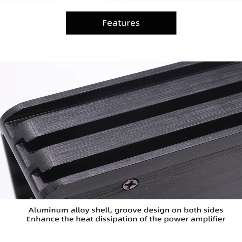 Class AB 4*60W Car Power Amplifier – DSP Audio Speaker for Android, Non-Destructive Installation, Dedicated Amp for Large Screens