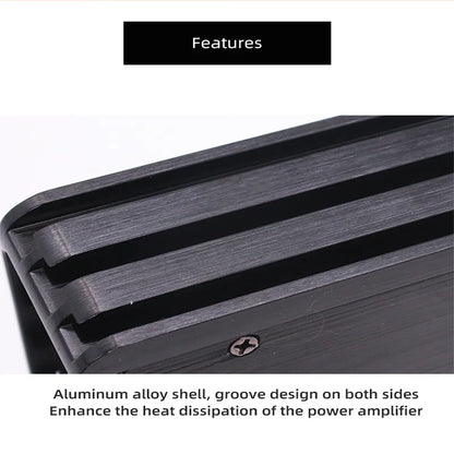Class AB 4*60W Car Power Amplifier – DSP Audio Speaker for Android, Non-Destructive Installation, Dedicated Amp for Large Screens