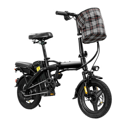Adult Electric Bike - 560W Motor, 48V Removable Battery & 14-Inch Folding Design