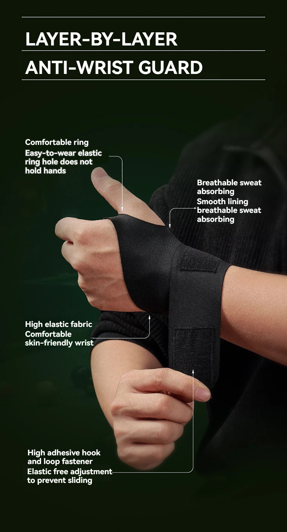 GTUBIKE Billiard & Cycling Gloves – Non-Slip Breathable Wrist Brace for Men & Women