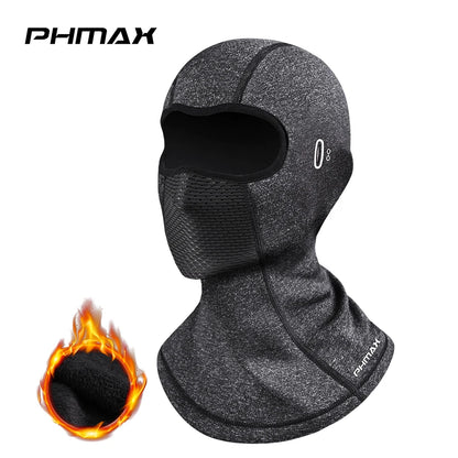 PHMAX Motorcycle Balaclava Riding Mask – Full Face Windproof Warm Breathable Hood Scarf for Biker Wind & Cold Protection