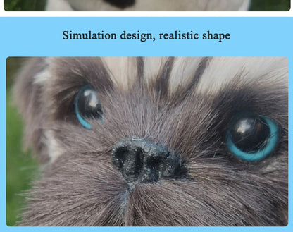 Simulation Electric Pet Dog Toy - Voice Control, Walking & Nodding Plush Robot with Music for Kids