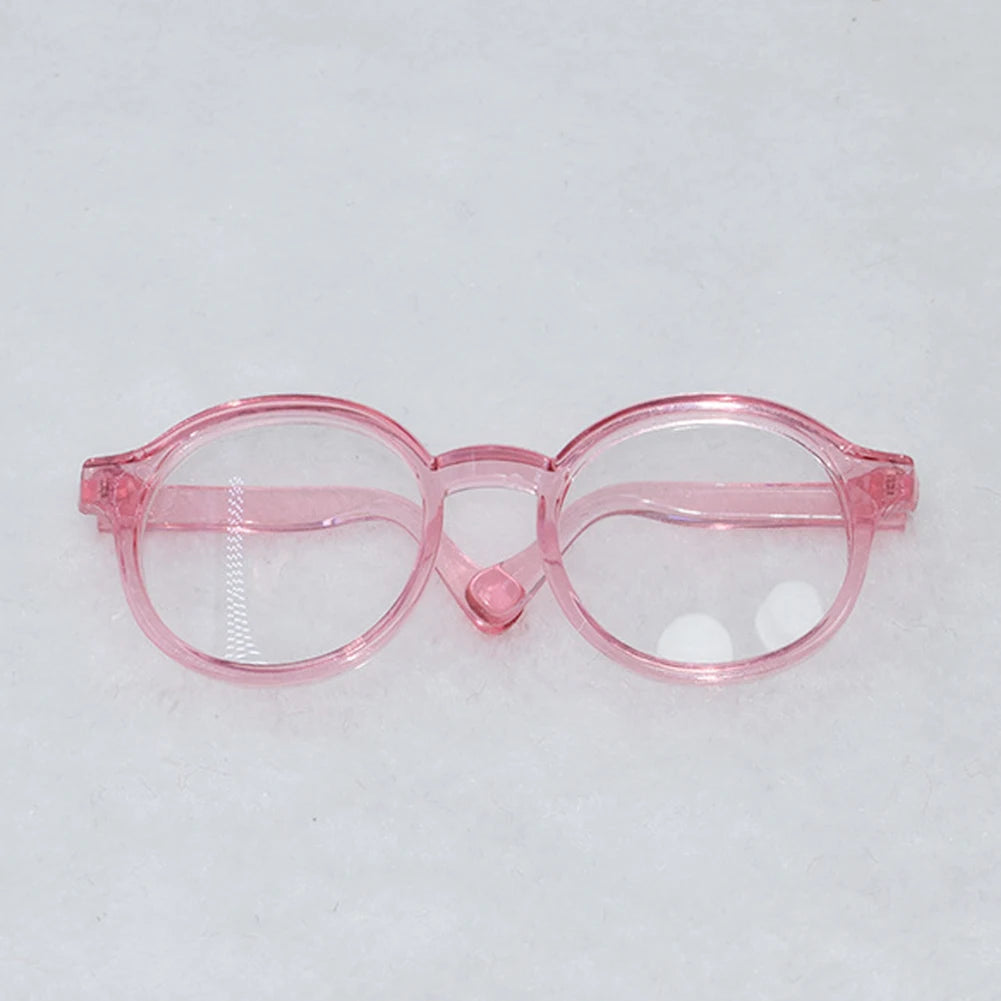 Labubu Doll Glasses – Cute Plastic Accessory for 10/15cm Cotton & Ropa Dolls