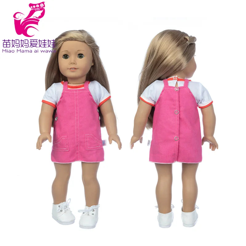 Baby Doll Bikini Outfit — Fits 43cm Born Bebe and 18-Inch American Dolls, Doll Clothes Set
