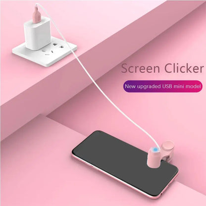 Adjustable Smart Screen Tapper – Auto Clicker for Unlimited Thumbs-ups, Pragmatic Phone & Mobile Autoclicker