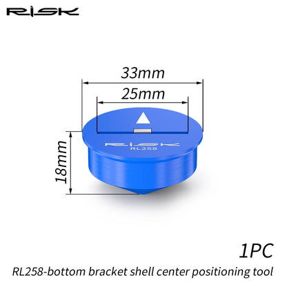 RISK Bicycle Seat Cushion Height Measuring Tool – Bike Fitting & Measurement Gauge