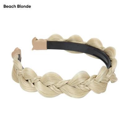 SARLA Synthetic Bohemian Braided Headband – Butterfly Plaited Hairpiece for Women
