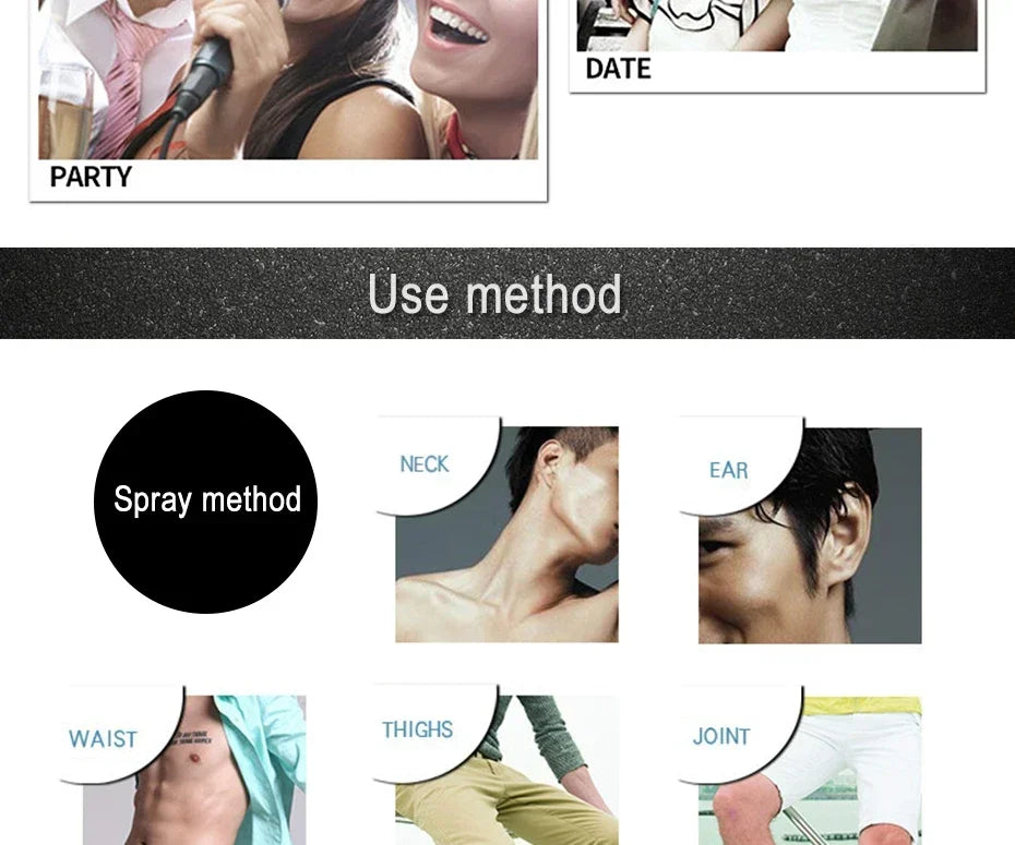 Hot Sale Men's Cologne – Fresh Temptation Perfume for Self-Confidence, Gentleman Fragrance Atomizer