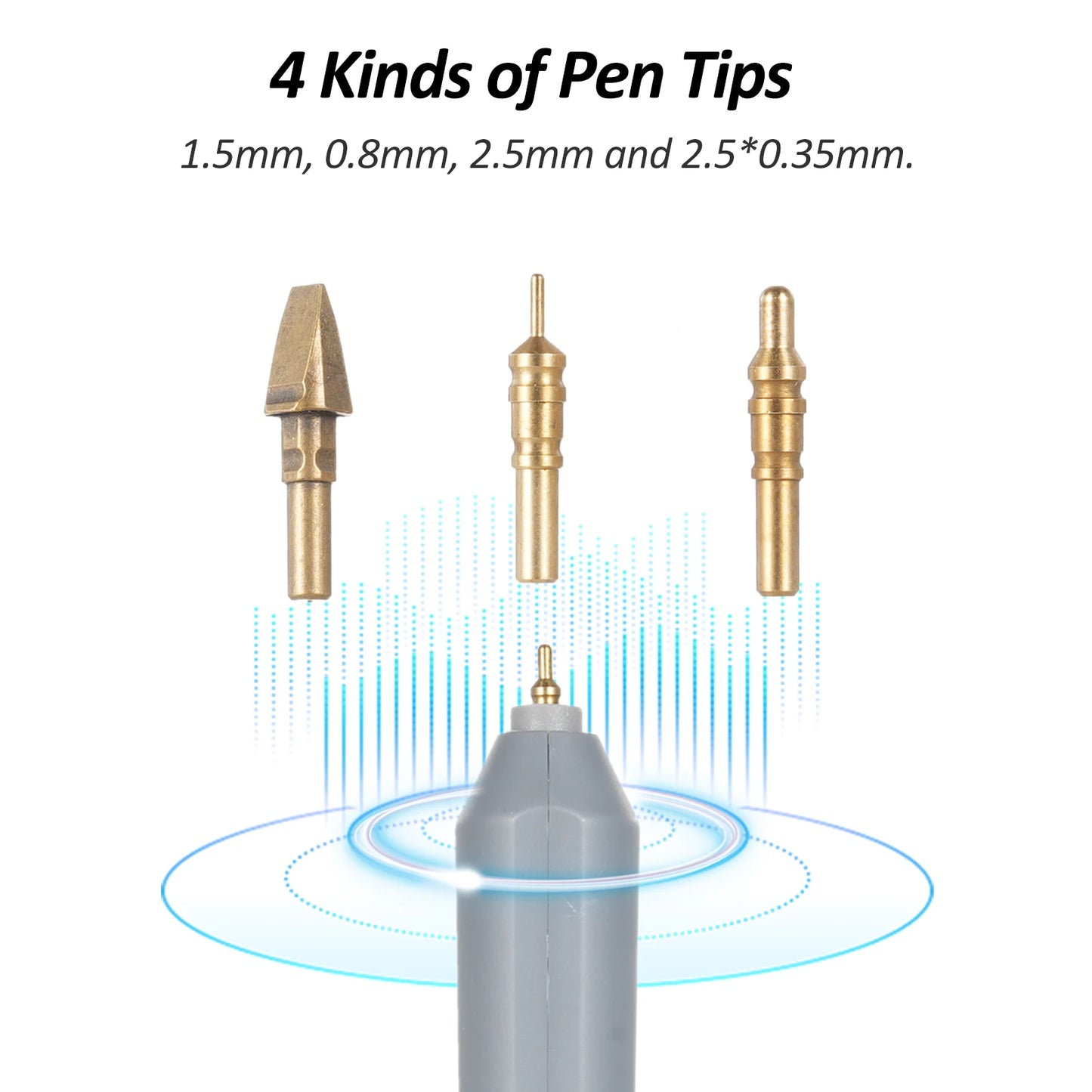 Hot Foil Stamping Pen Set – USB Heated Foil Pen for Scrapbooking with Gold & Silver Foil Rolls