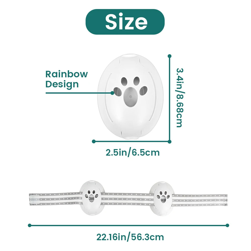 Baby Noise-Reducing Earmuffs - Infant Ear Protection with Soft Elastic Headband for Flights and Noisy Environments
